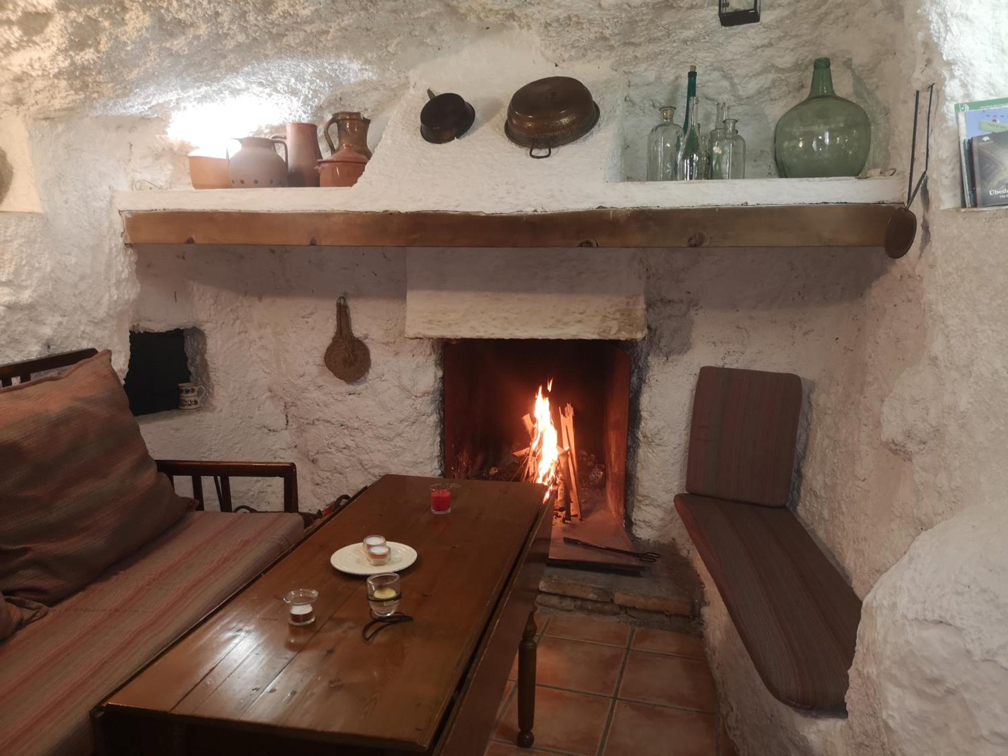 Cueva El Parral Vendégház Pegalajar Kültér fotó